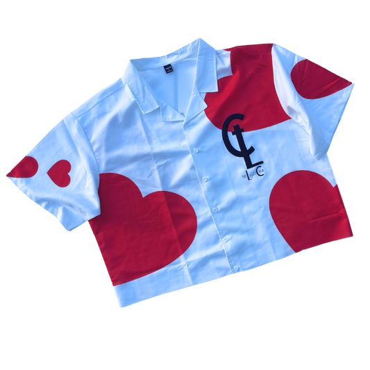 TLC Loverboy Cropped Button Up